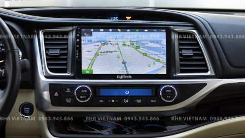 Màn hình DVD Android liền camera 360 Toyota Highlander 2014 - 2019 | Fujitech 360 
